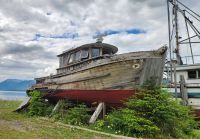 Schiffswrack in Hoonah