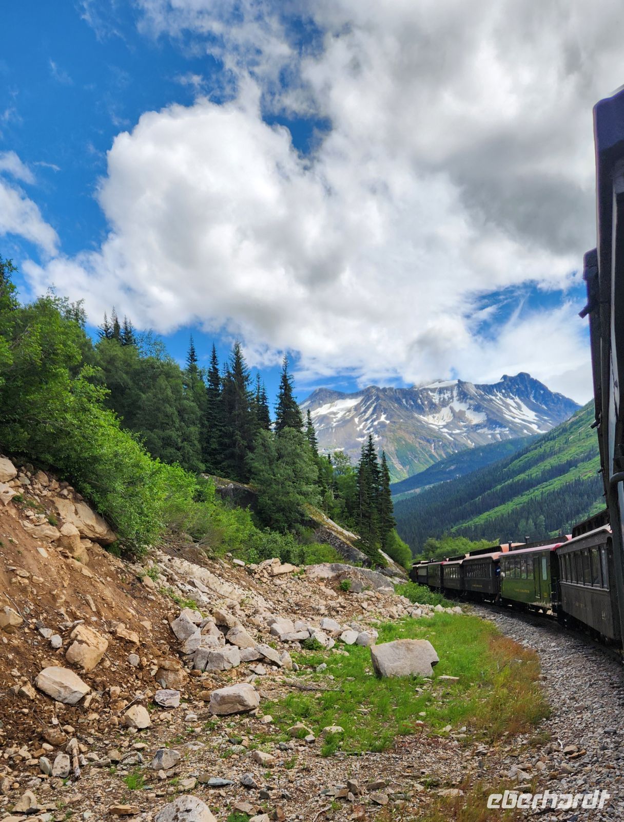 White Pass Summit - Bahnfahrt