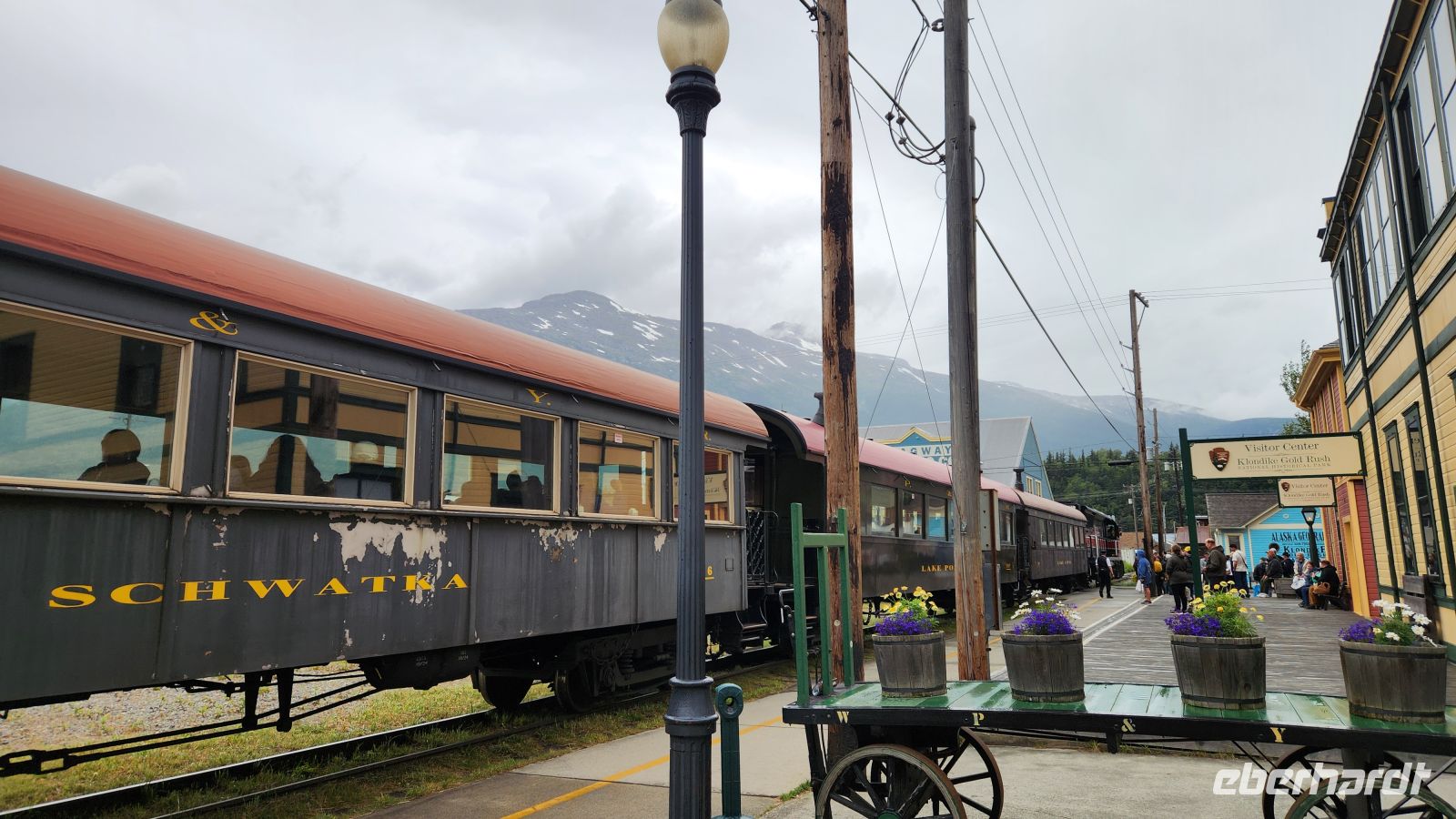 White Pass Summit - Bahnfahrt