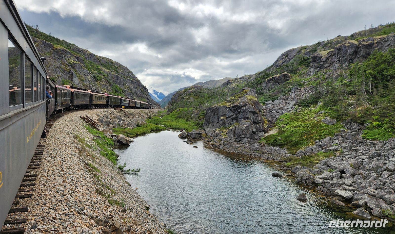 White Pass Summit - Bahnfahrt