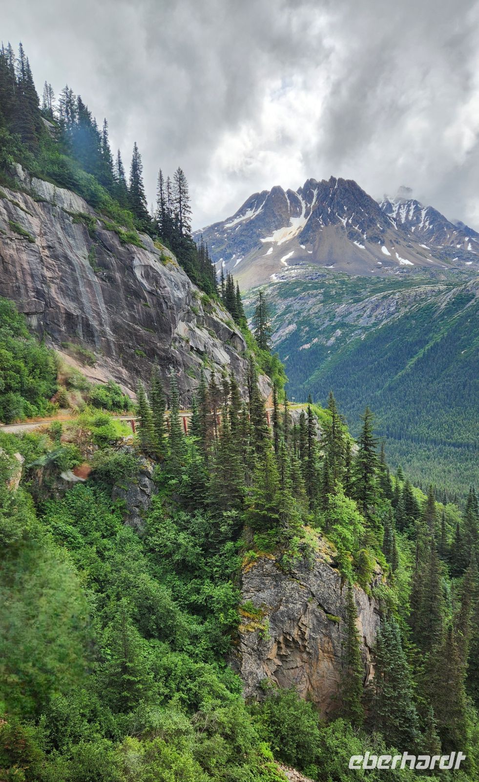 White Pass Summit - Bahnfahrt