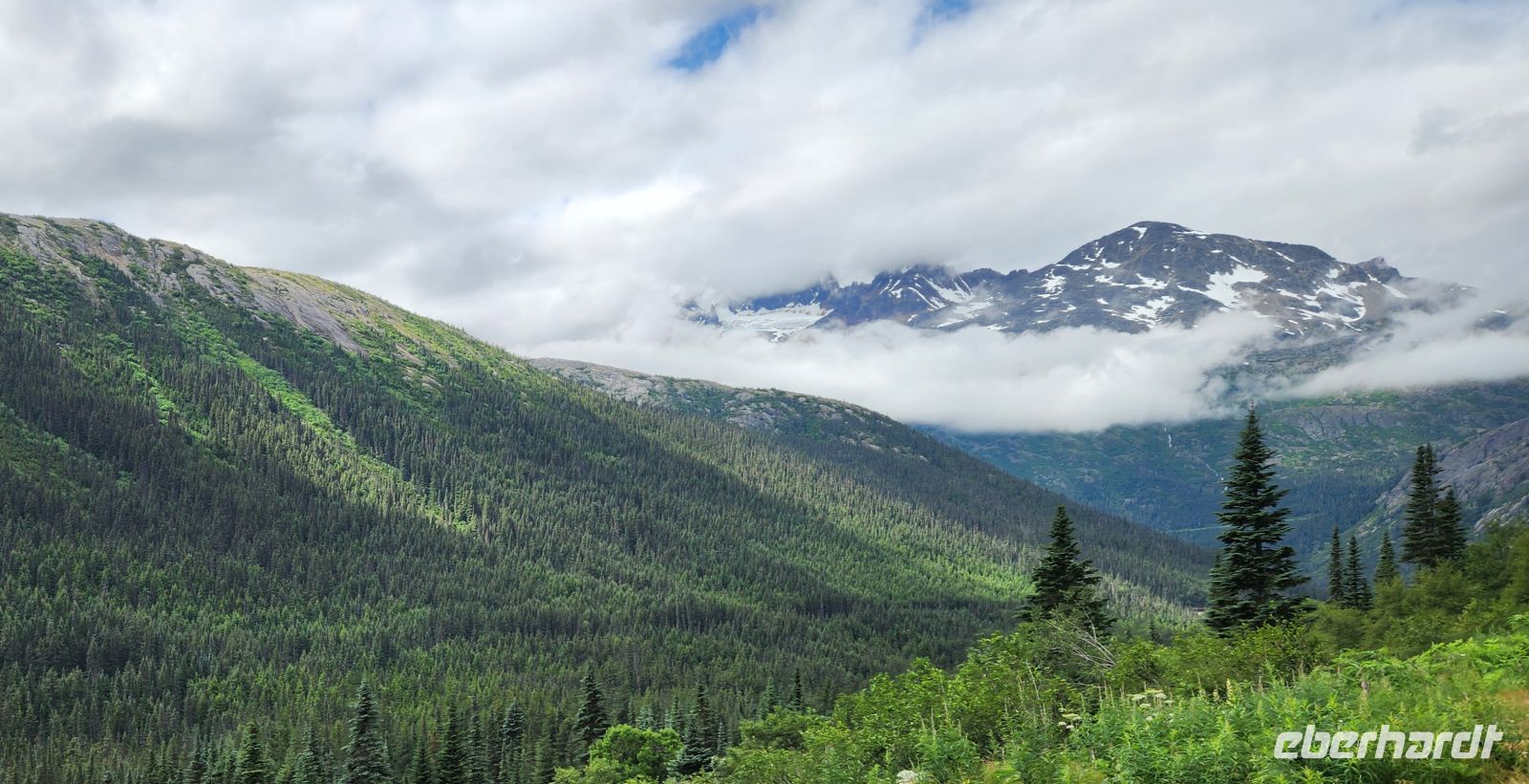 White Pass Summit - Bahnfahrt