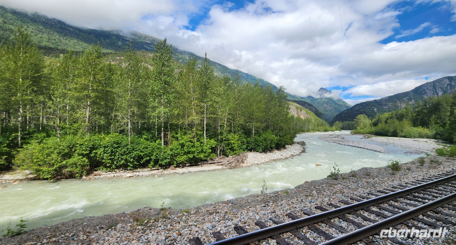 White Pass Summit - Bahnfahrt