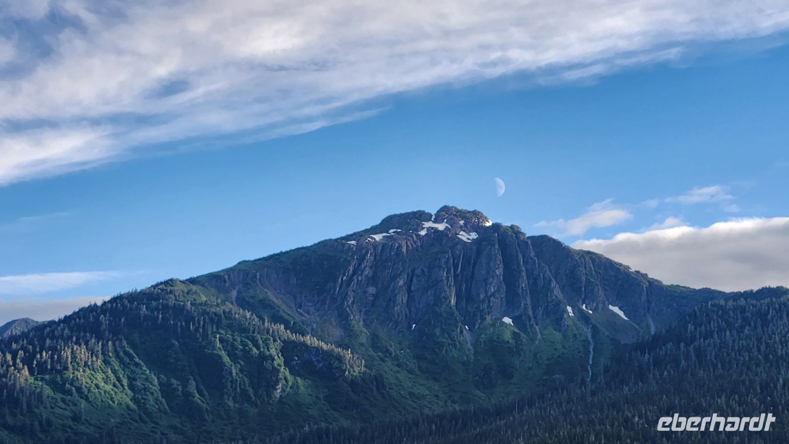 Juneau Bergpanorama