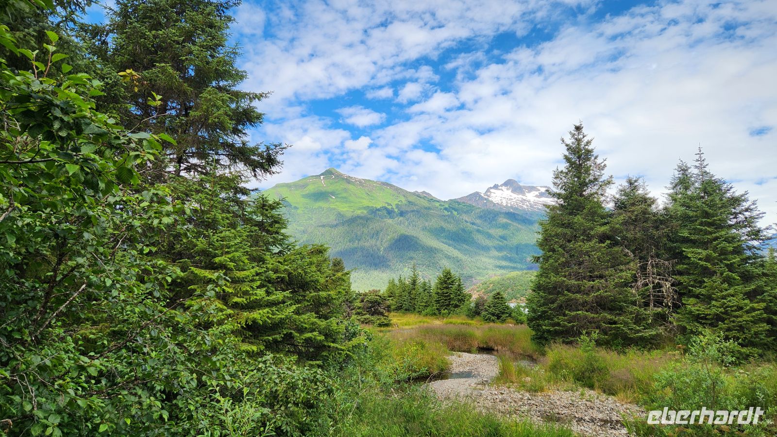 Spaziergang am Mendenhall - Gletscher