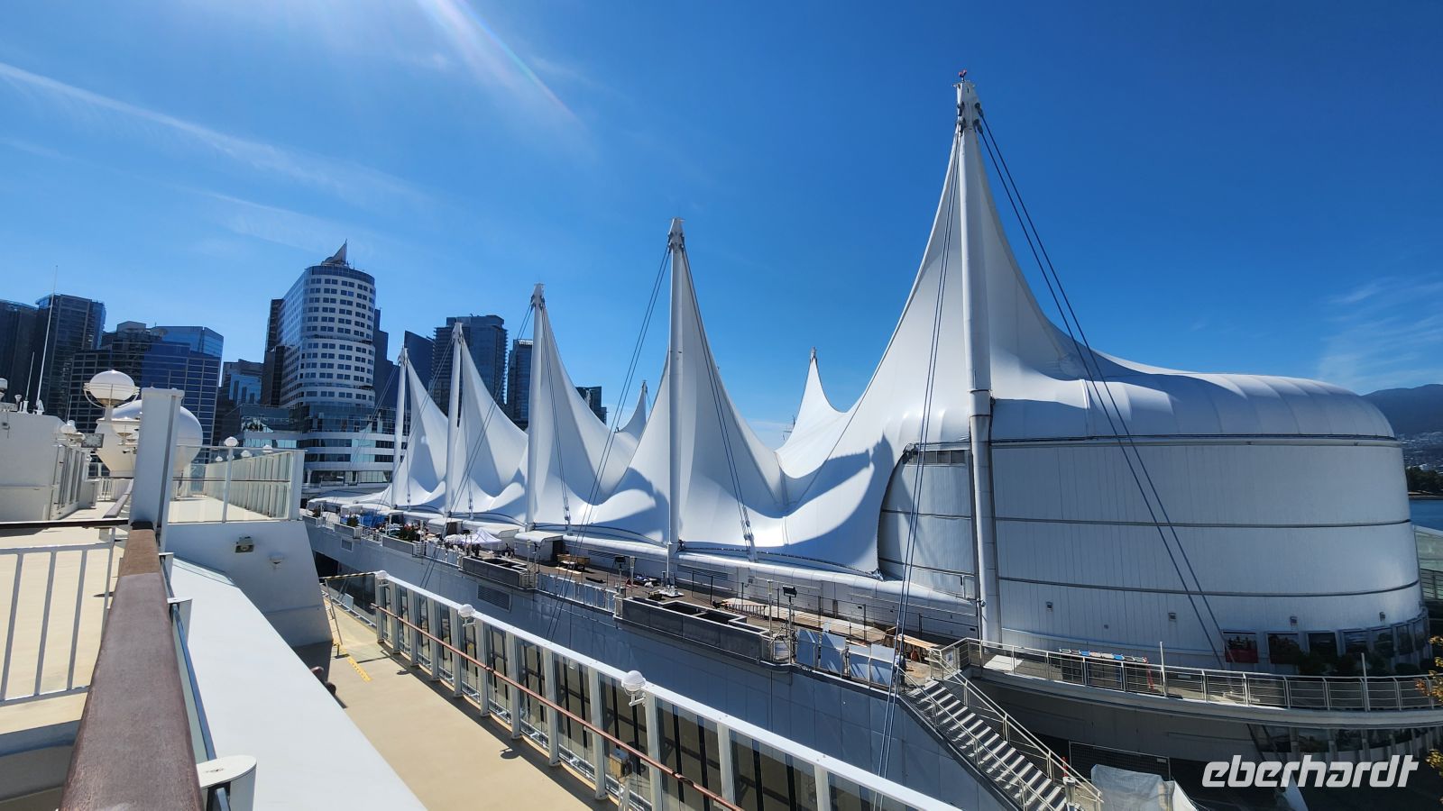 Kreuzfahrt Inside Passage - Hafen von Vancouver