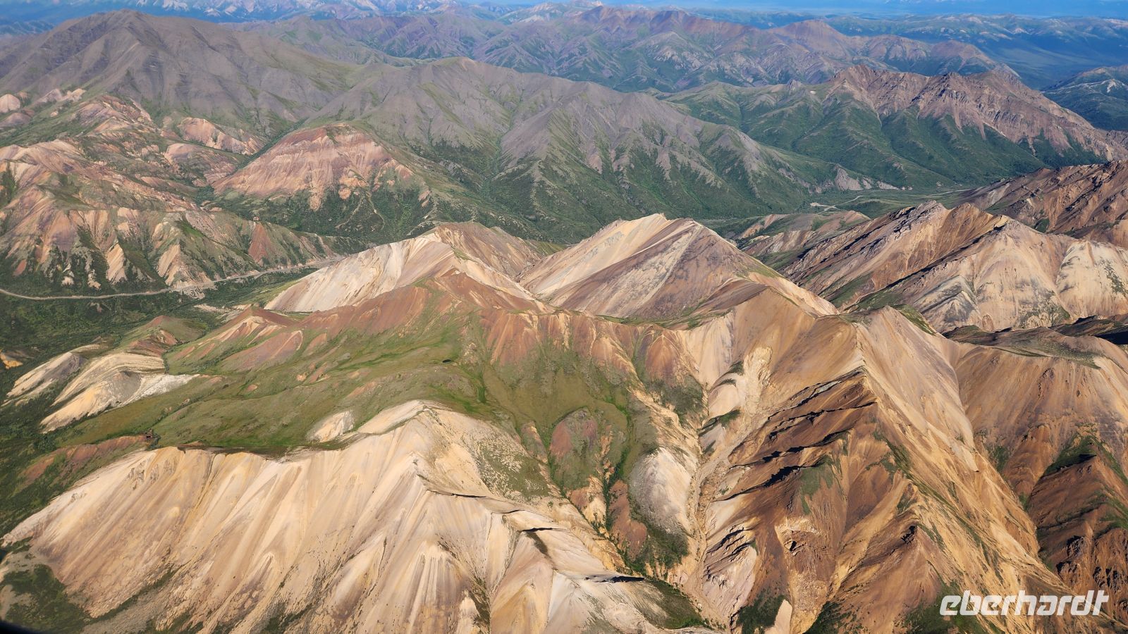 Flug über den Denali Nationalpark