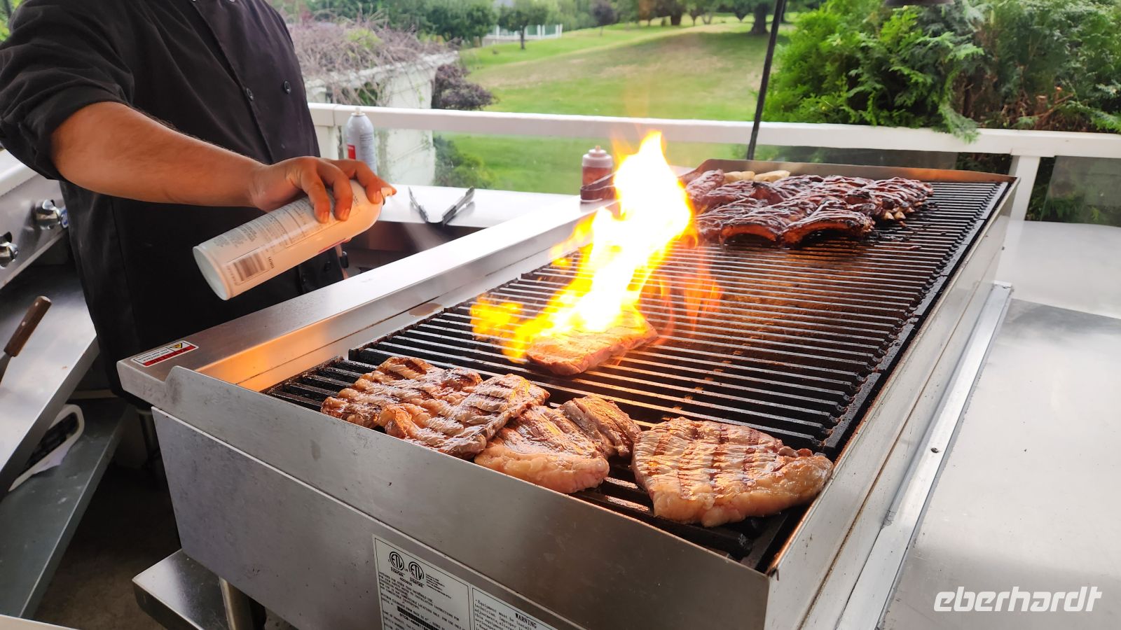 Heute wird für uns gegrillt in Kamloops