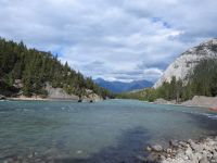Kanada Banff Bow Falls