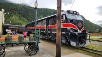 White Pass Summit Scenic -  Einfahrt in Skagway
