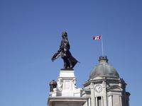 Quebec, Champlain Statue