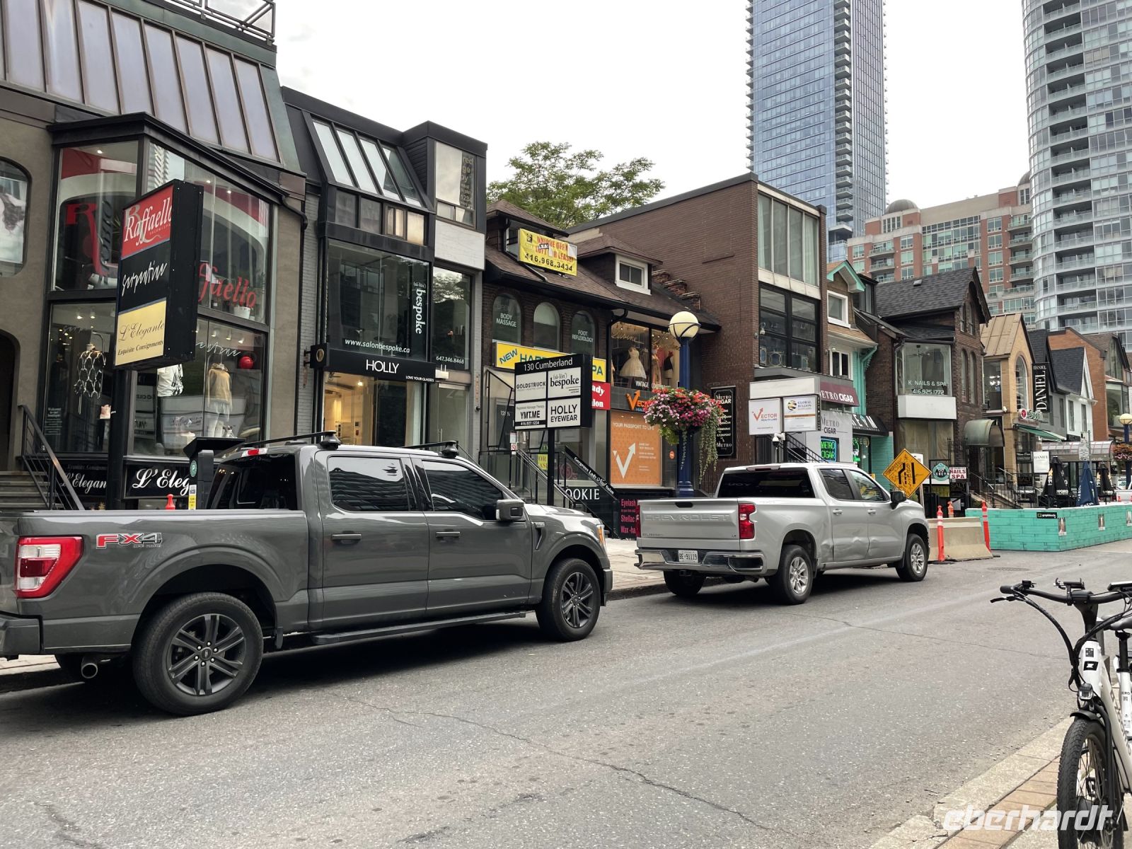Ein Spaziergang durch das Yorkville-Viertel in Toronto, 