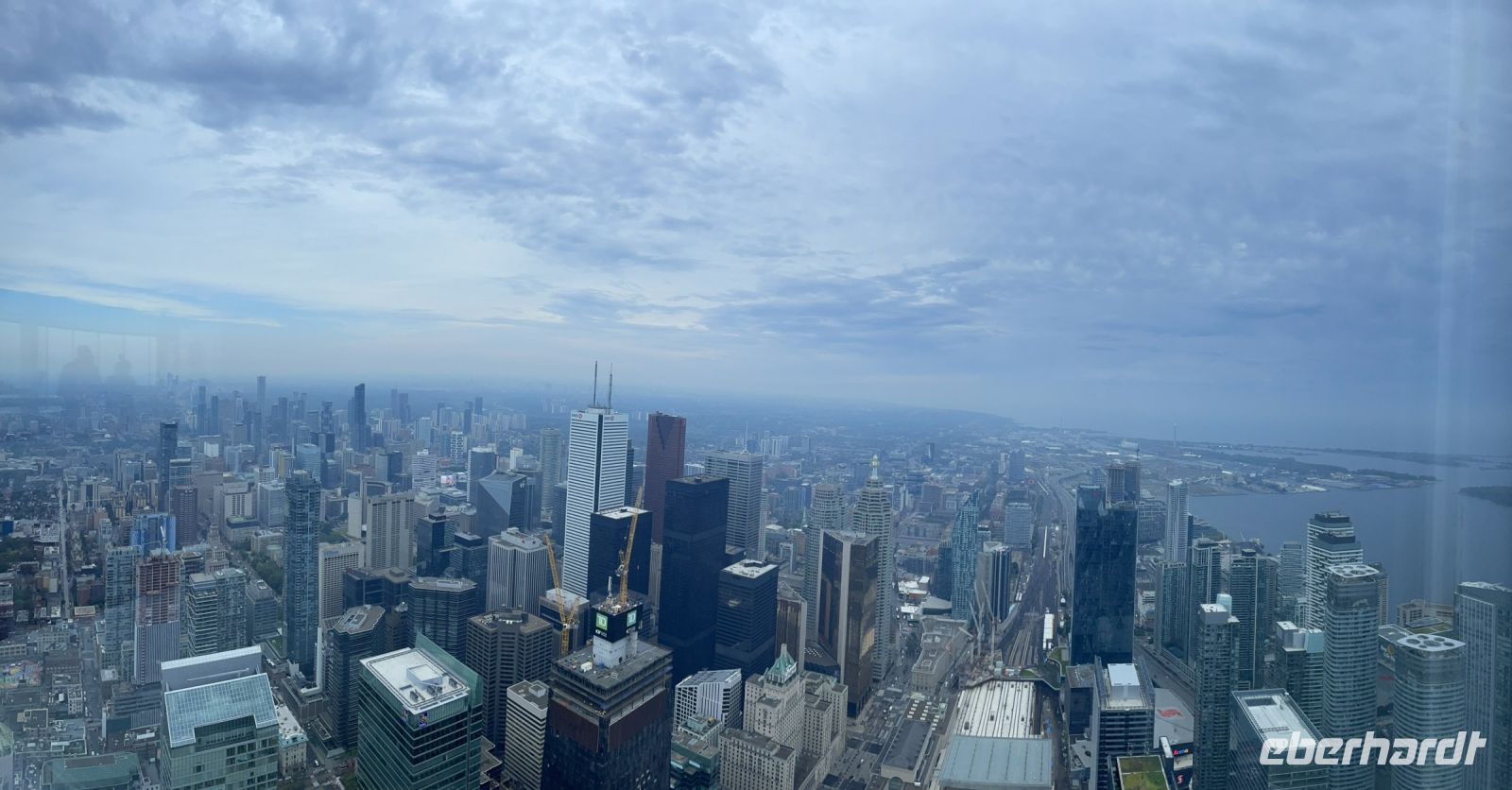 Blick vom CN-Tower auf Toronto
