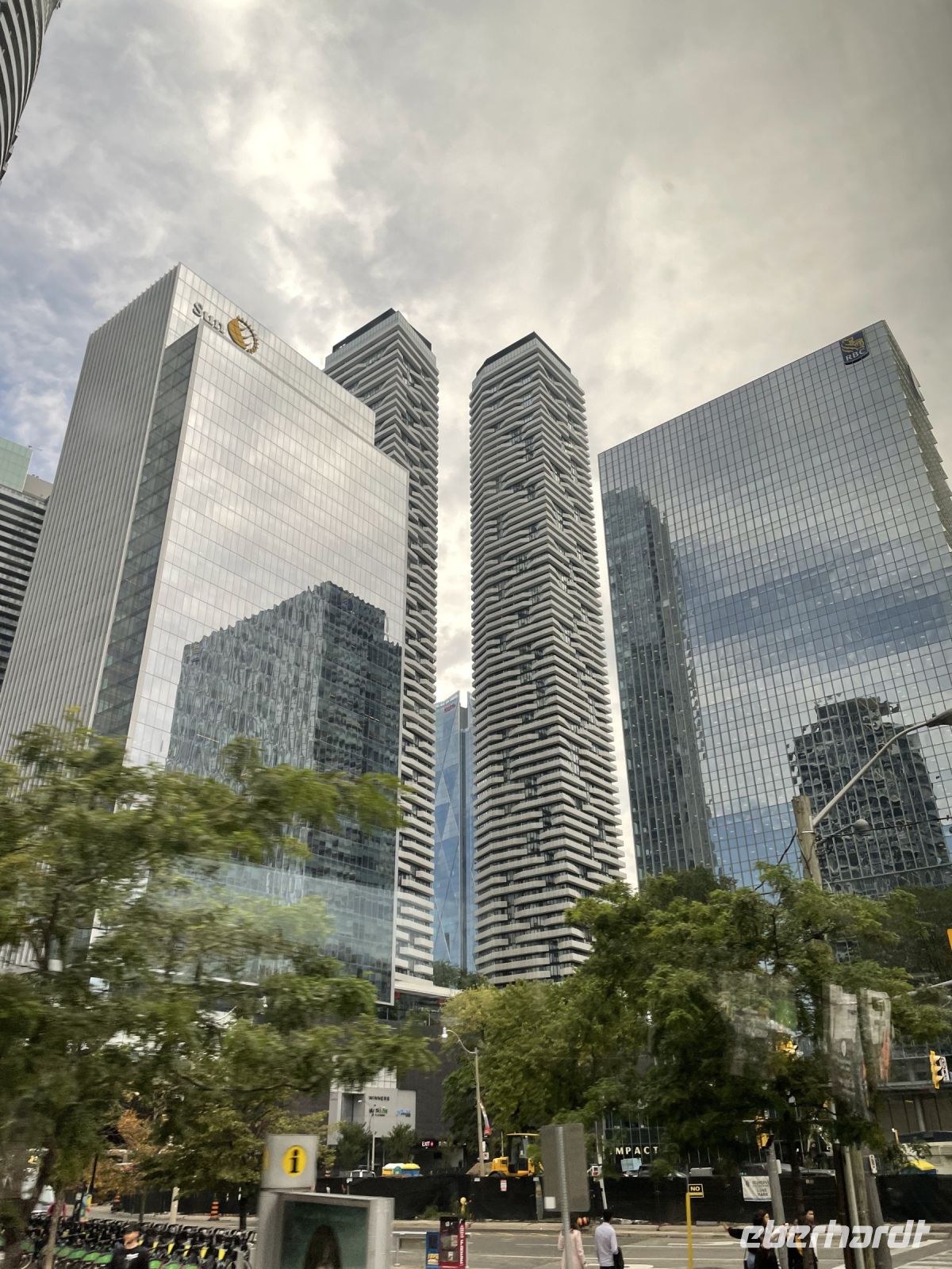 Der Financial District in Toronto