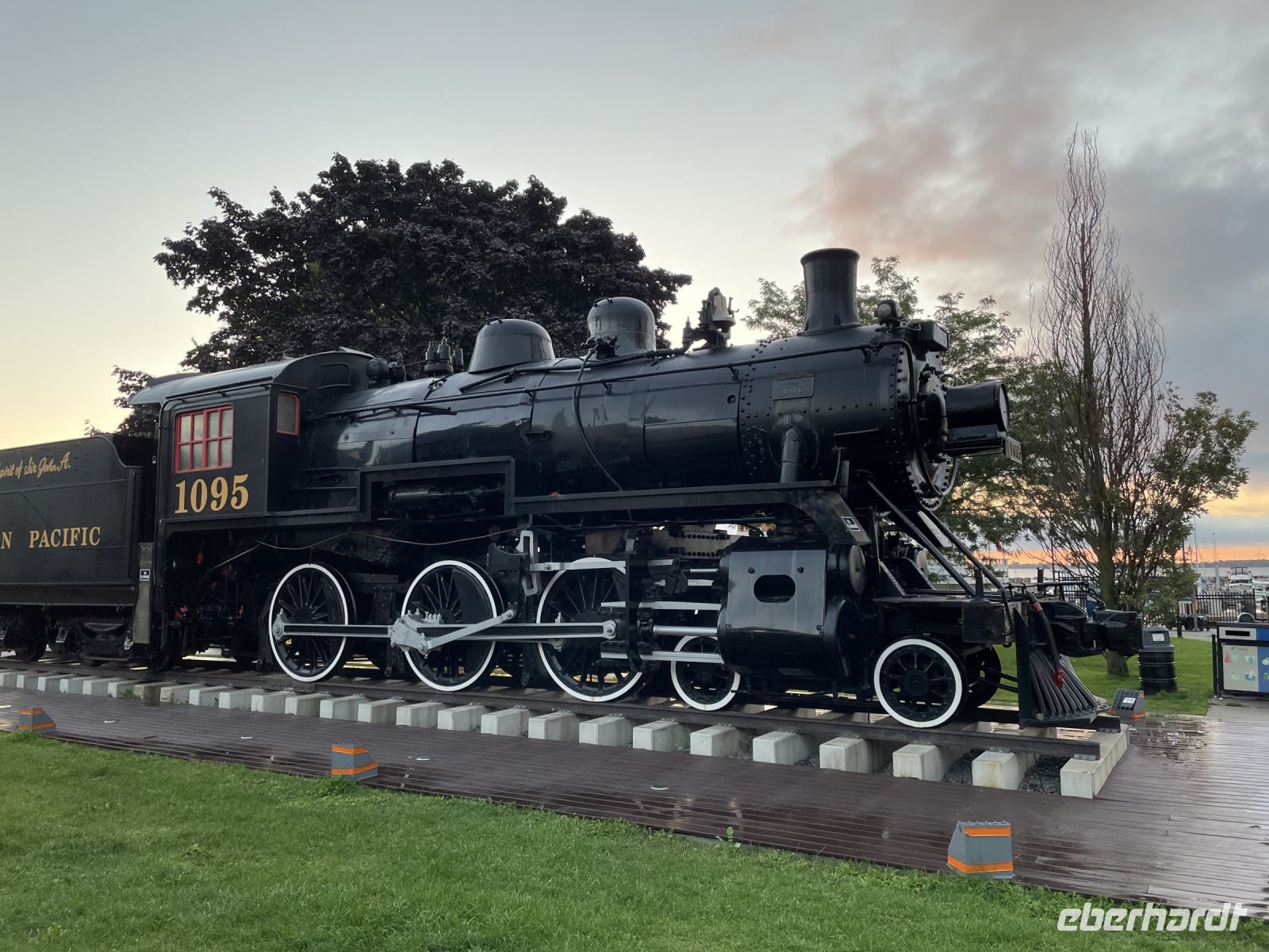 Die Engine 1095 aus dem Jahr 1913 - benannt nach dem ersten Premierminister Kanadas 