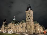 Anschließend ein kleiner Abendspaziergang zum Parlament