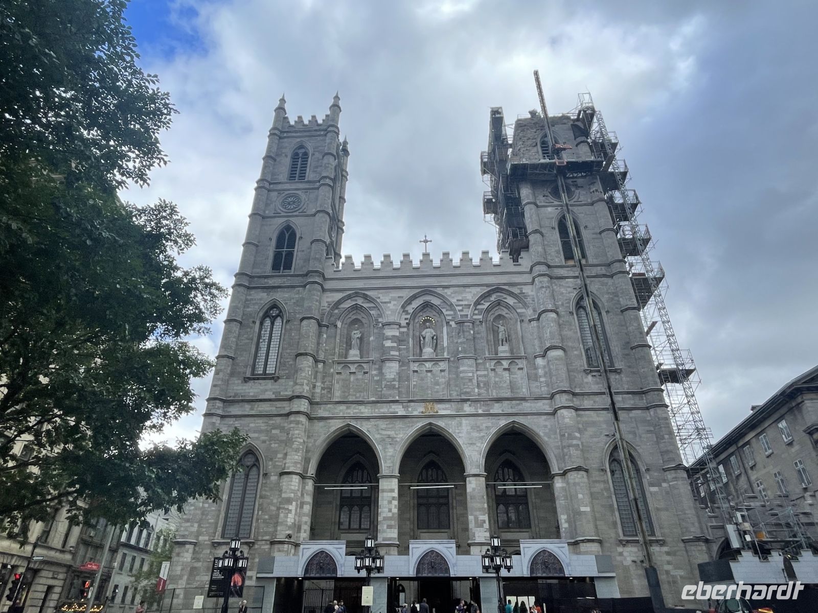 Die Basilique Notre-Dame...