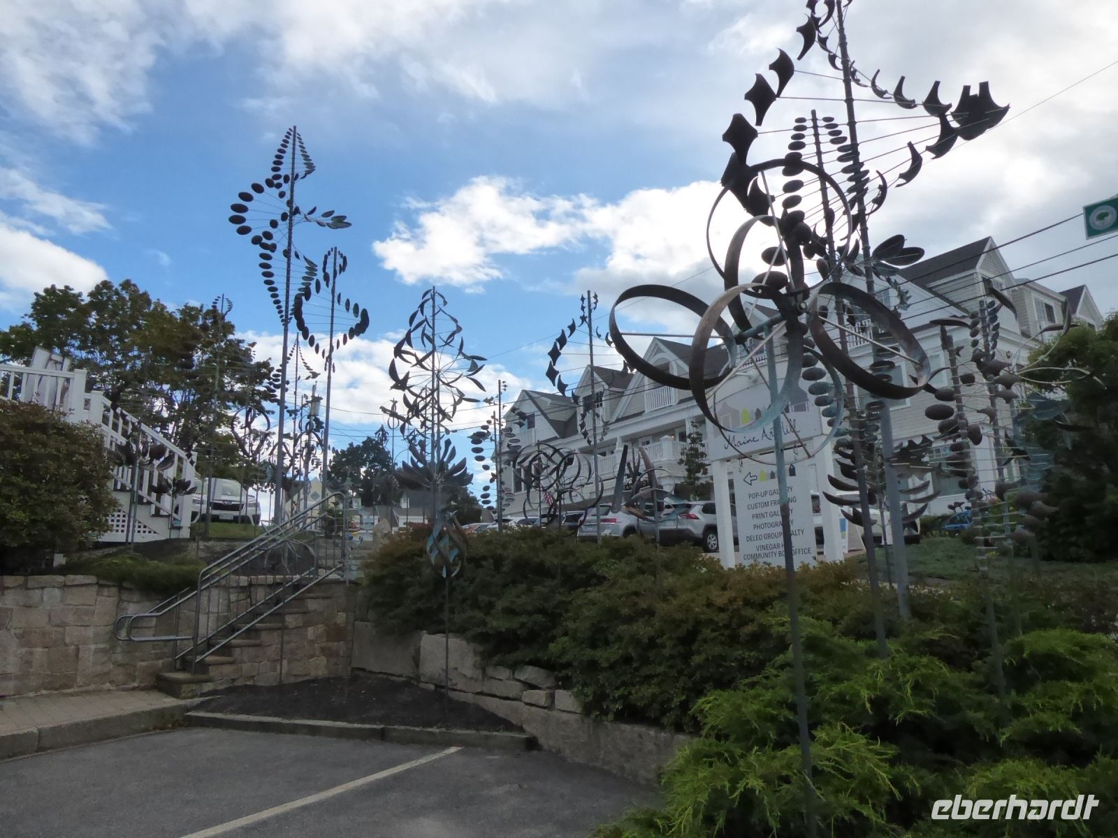 Ausflug Portland & Kennebunkport - Windspiele in Kennebunkport