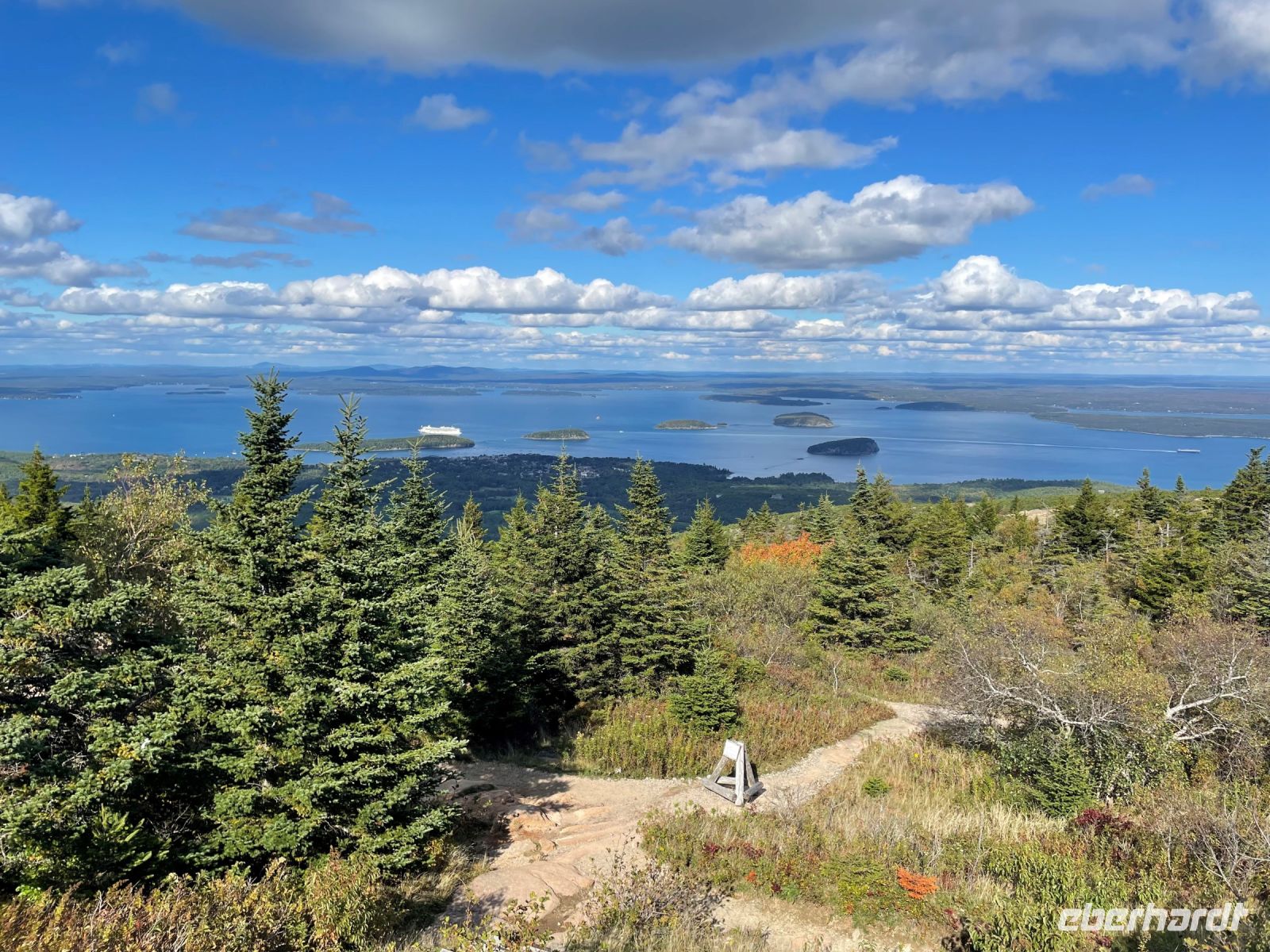 Blick vom Cadillac Mountain