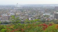 Blick auf Montreal mit Olympiastadion