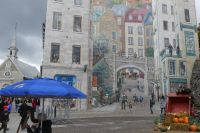 Quebec, Fassadenmalerei