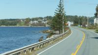 Fahrt entlang der Küste von Nova Scotia