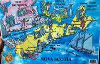 Karte Nova Scotia
