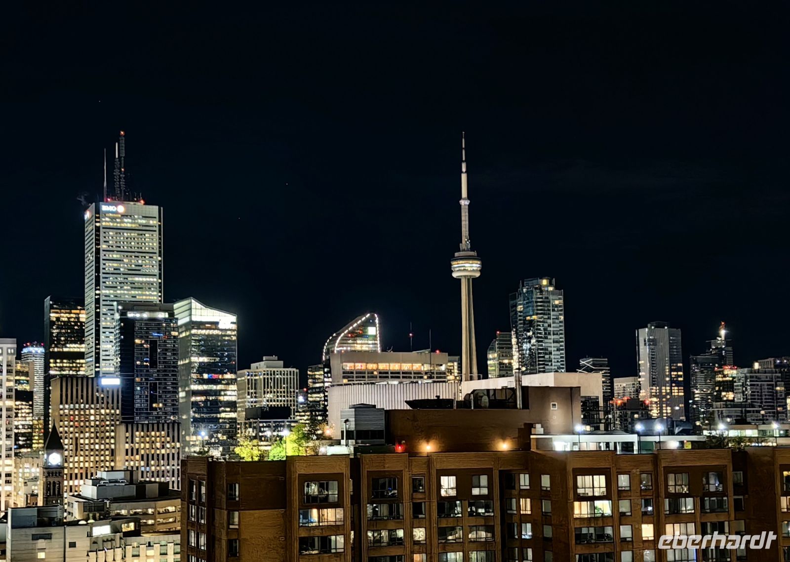 Skyline von Toronto am frühen Morgen