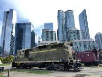 Alte Loks mitten in Torontos Zentrum