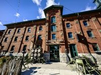 Im Distillery District in Toronto fühlt man sich nach Belfast versetzt