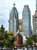 The Iron Building in Toronto (Bügeleisenhaus)