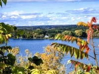 Landschaft bei Kingston - Indian Summer in Kanada