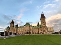 East Block des Parliament Hill in Ottawa