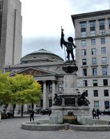 Monument a Maisonneuve in Montreal