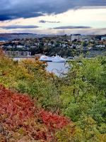 Blick auf den Sankt Lorenz Strom von Montreal aus