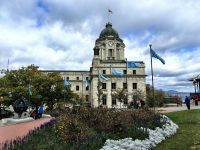 Am Sankt Lorenz Strom in Quebec