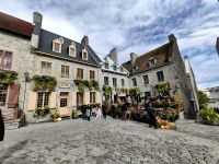 Die Altstadt von Quebec in der Unterstadt ist 400 Jahre alt