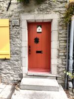 Schöne alte Tür in Quebec