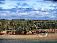 Wir steuern auf Charlottetown zu