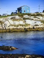 Blue Hütte am Peggys Cove