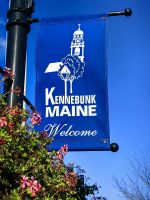 Kennebunkport gibt sich viel Mühe mit der Dekoration der Straßen