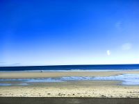 Sandstrand in Kennebunkport, im Winter kann es hier stürmisch zugehen