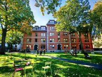 Campus Gelände der Universität Harvard