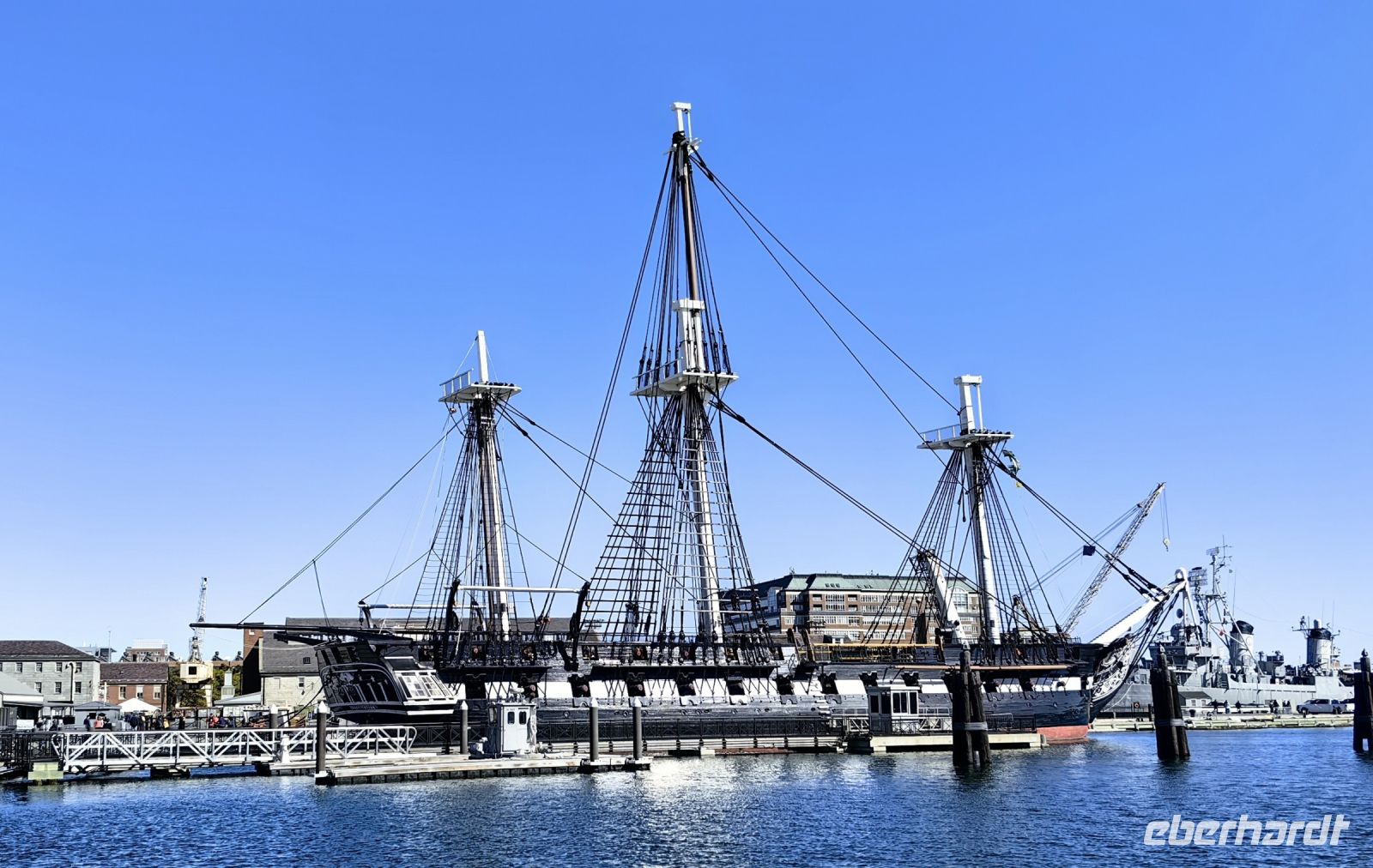USS Constitution, ältestes Kriegsschiff, was noch im Dienst ist
