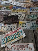 Autokennzeichen in Bar Harbor