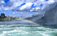 Ankunft an den Niagarafällen