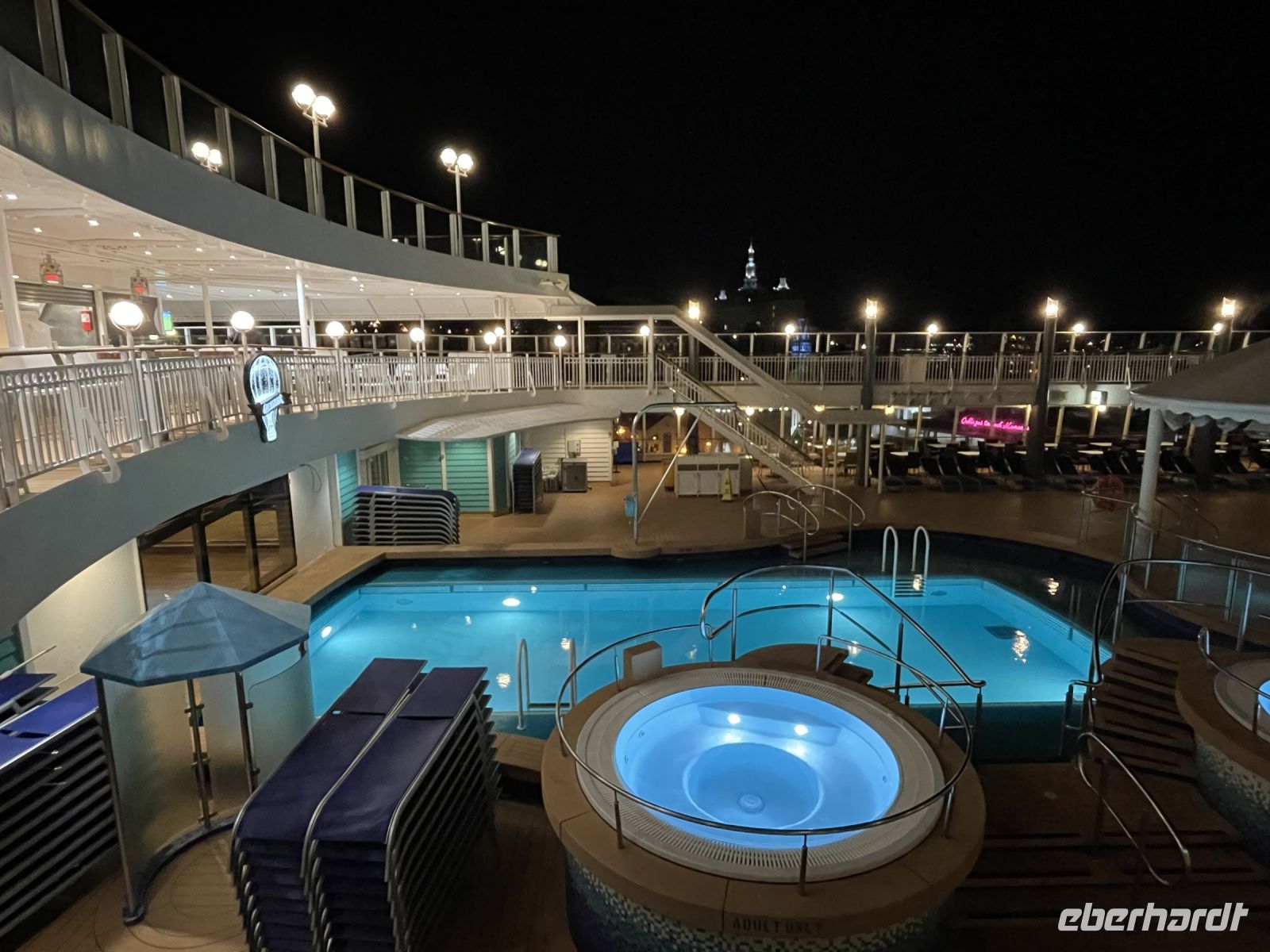 Blick auf Deck 12