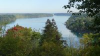 Niagara Fluß Richtung Ontario See