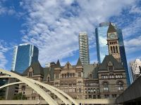 1. Tag – Ankunft in Toronto – Nathan Phillips Square und altes Rathaus