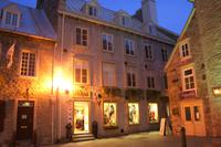 Abendspaziergang in Quebec